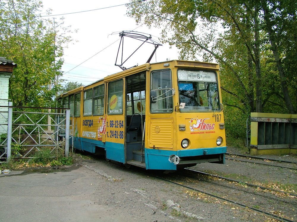 Красноярск, 71-605 (КТМ-5М3) № 187
