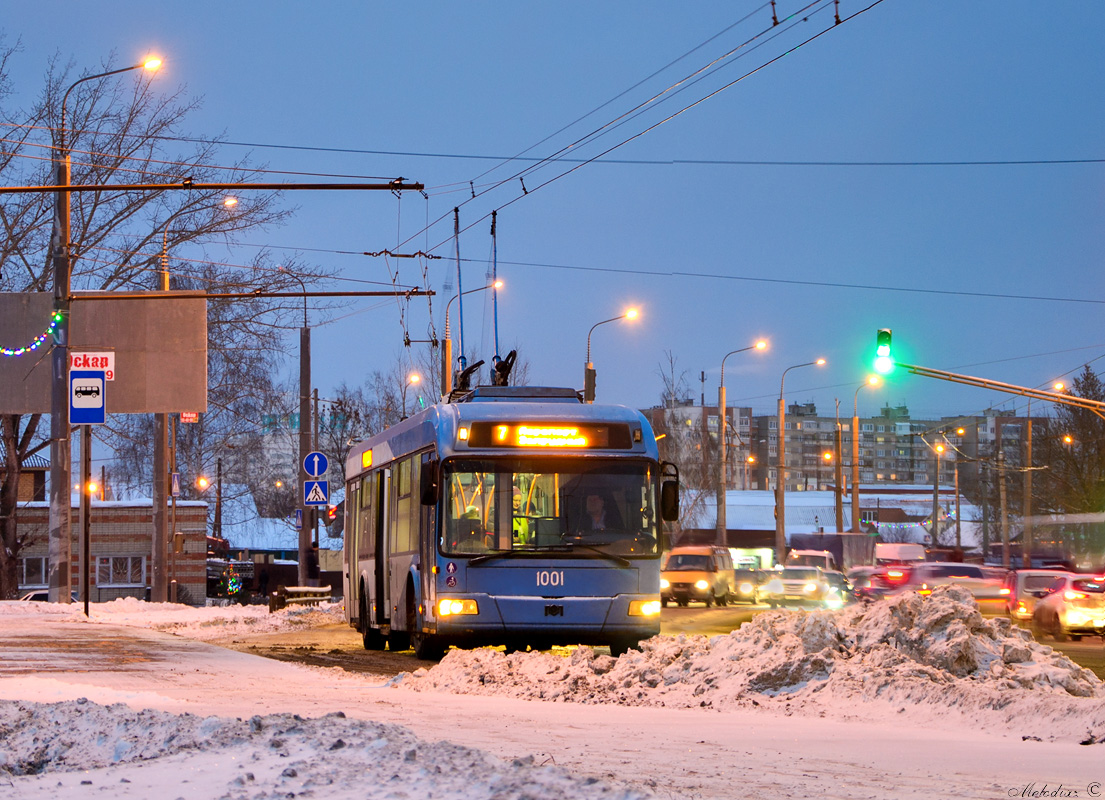 Пенза, БКМ 321 № 1001 — Фото — Городской электротранспорт