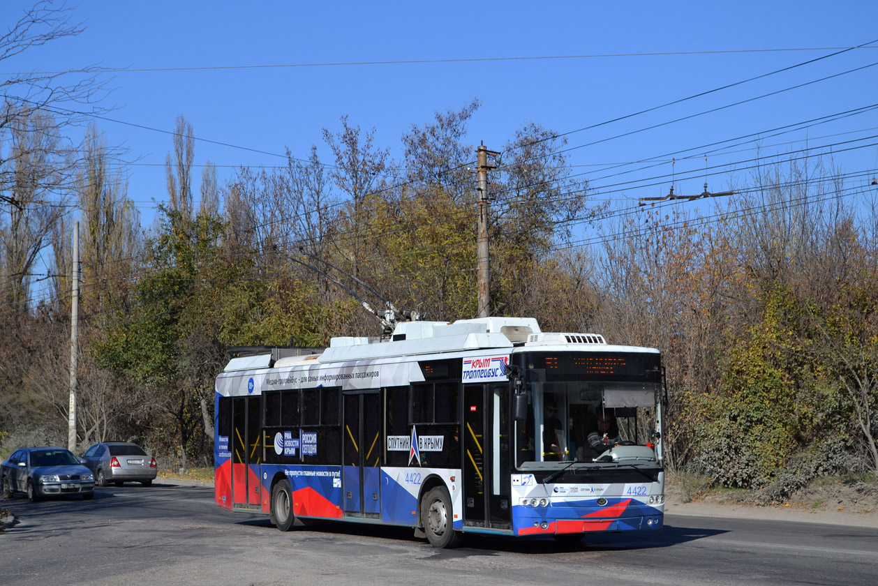 Крымский троллейбус, Богдан Т70115 № 4422