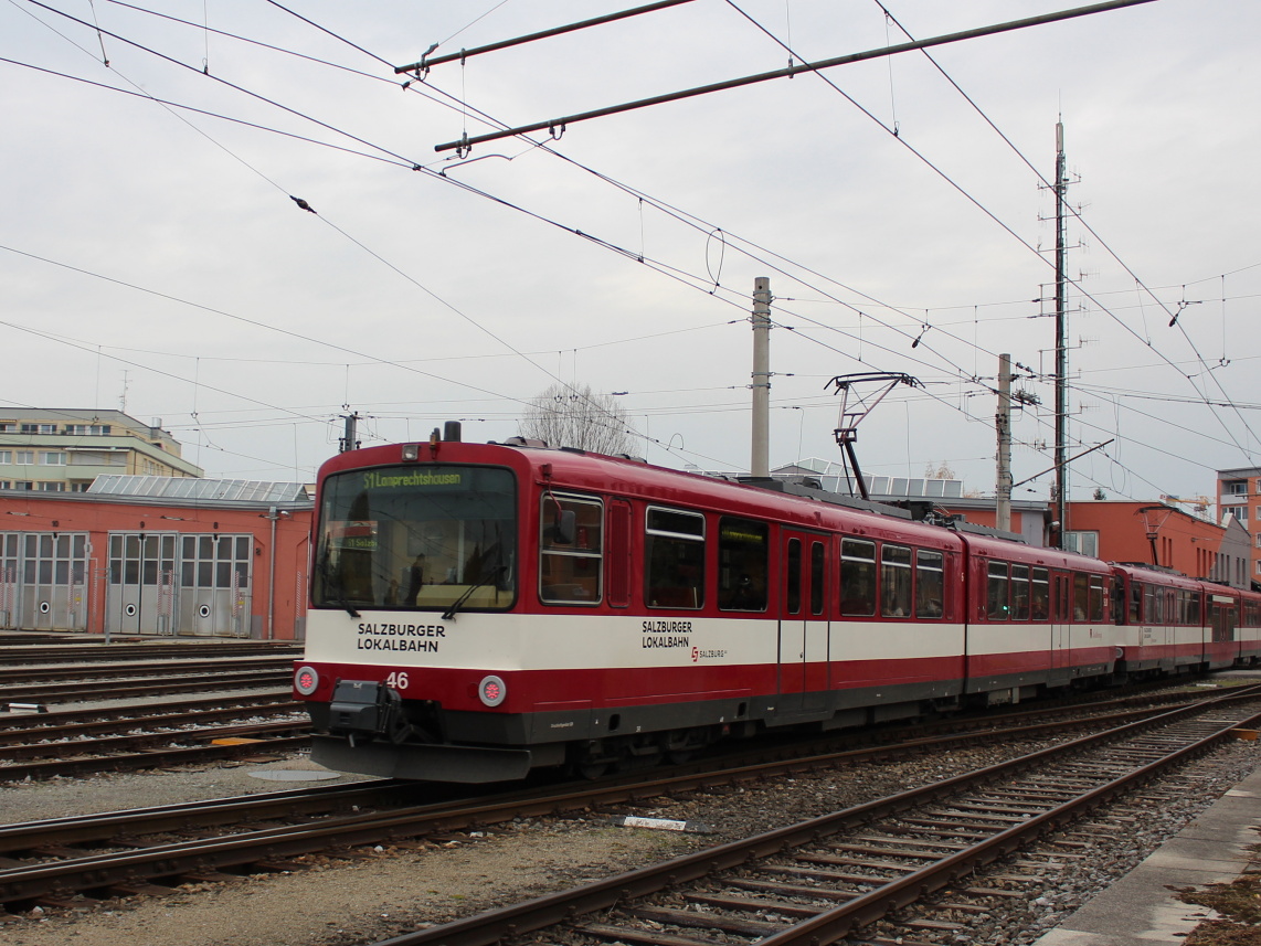Зальцбург, SGP GT6 № 46; Зальцбург — Salzburger Lokalbahn