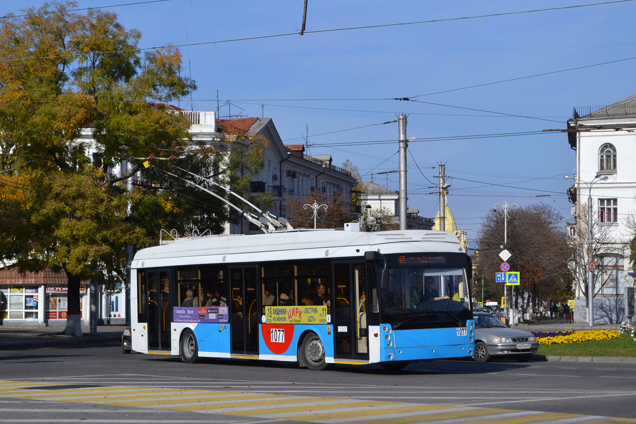 Севастополь, Тролза-5265.02 «Мегаполис» № 1077