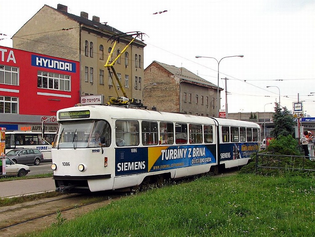 Brno, Tatra K2P č. 1086