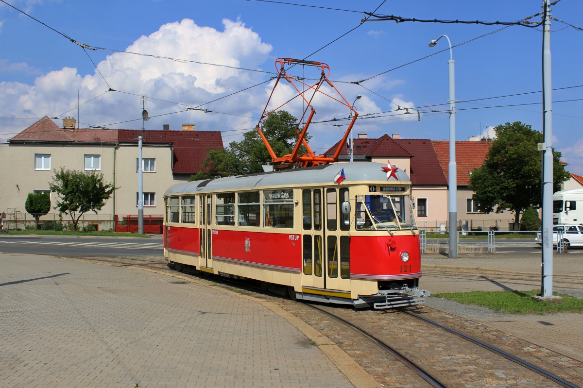 Пльзень, Tatra T1 № 121