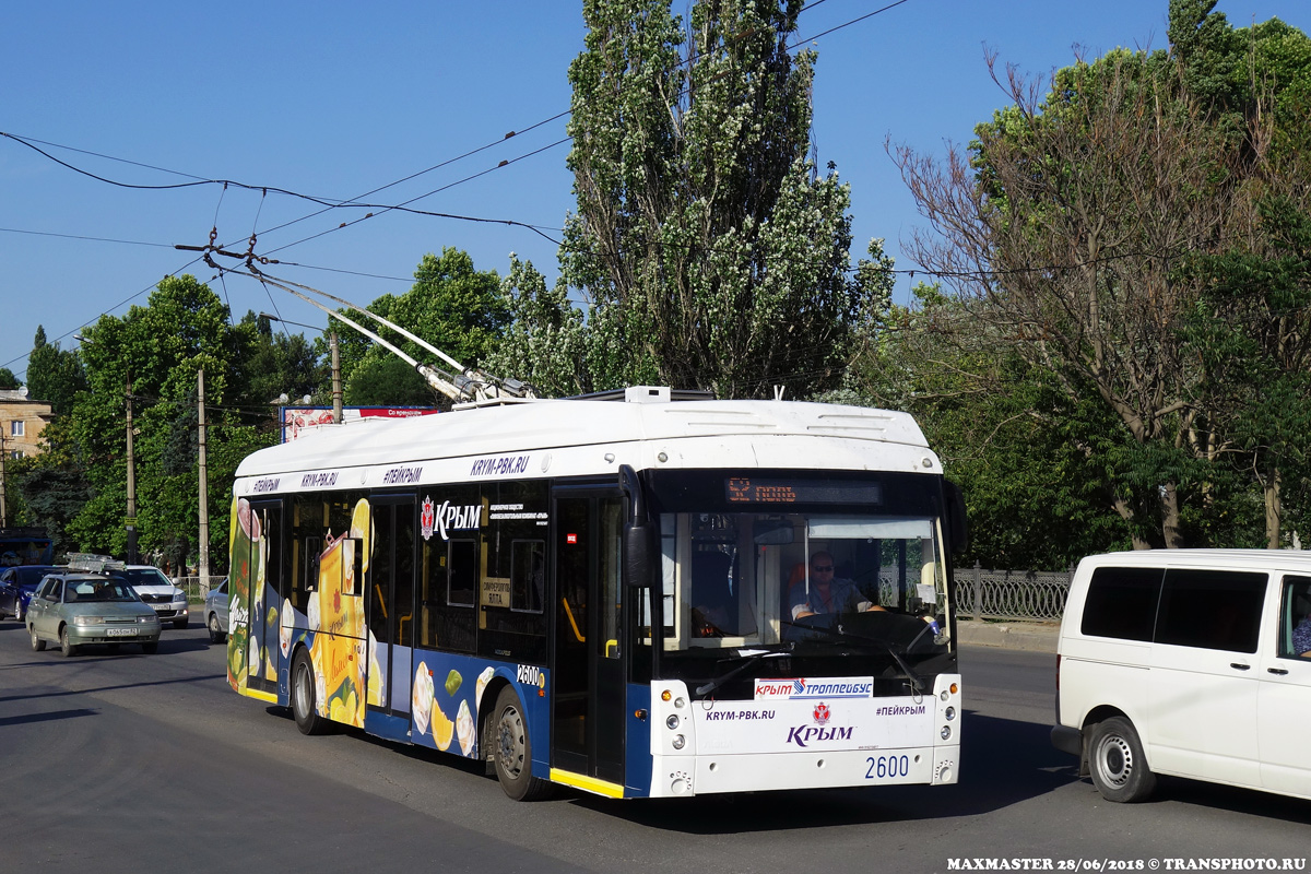 Trolleybus de Crimée, Trolza-5265.05 “Megapolis” N°. 2600