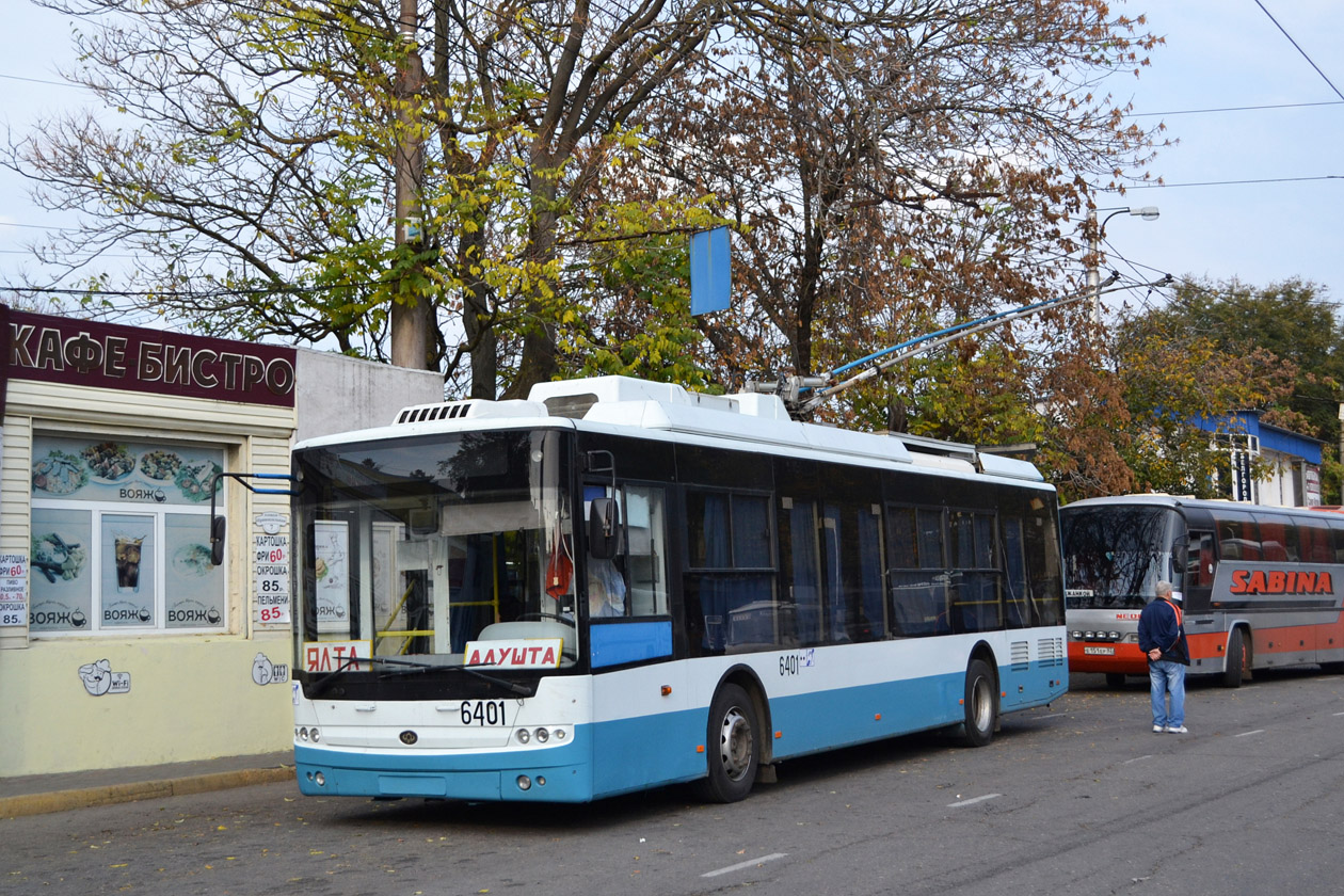 Крымский троллейбус, Богдан Т70115 № 6401