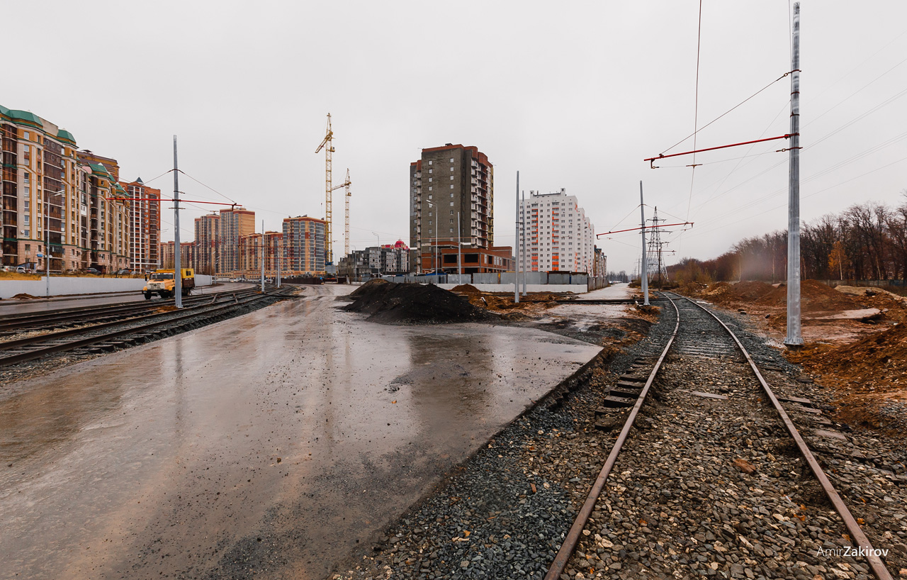喀山 — Construction of tram line "SunCity — Boriskovo"