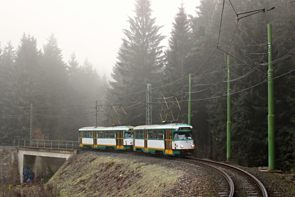 Liberec - Jablonec nad Nisou, Tatra T2R # 19; Liberec - Jablonec nad Nisou — Farewell to Tatra T2R trams
