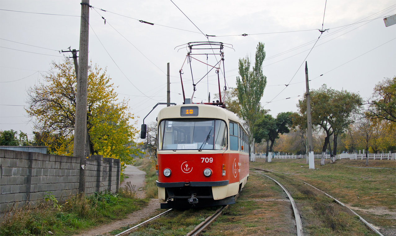 Мариуполь, Tatra T3SUCS № 709