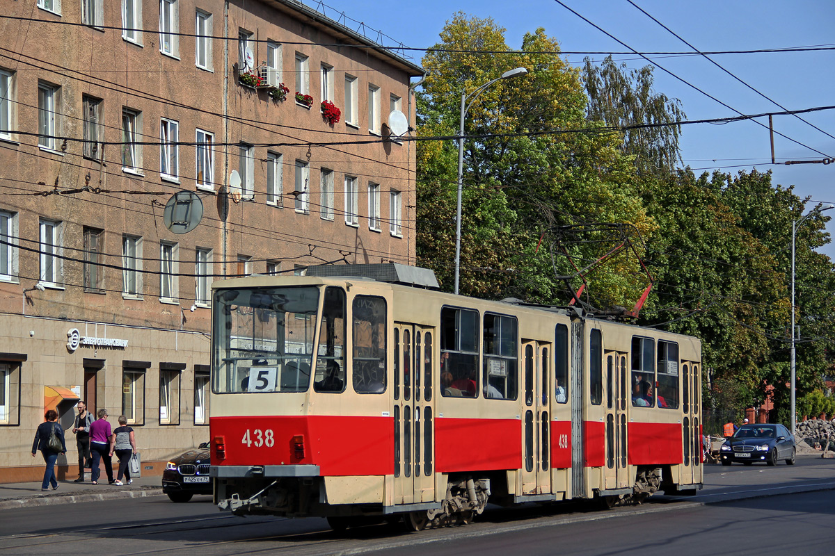 Калининград, Tatra KT4SU № 438
