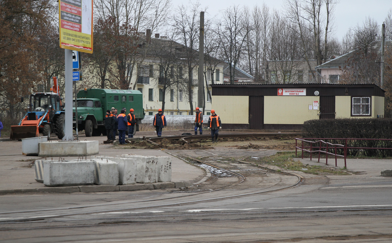 Vitebsk — Abandoned and inactive lines; Vitebsk — Reconstruction of the Polotsk overpass and temporary closure of traffic on Titova Street