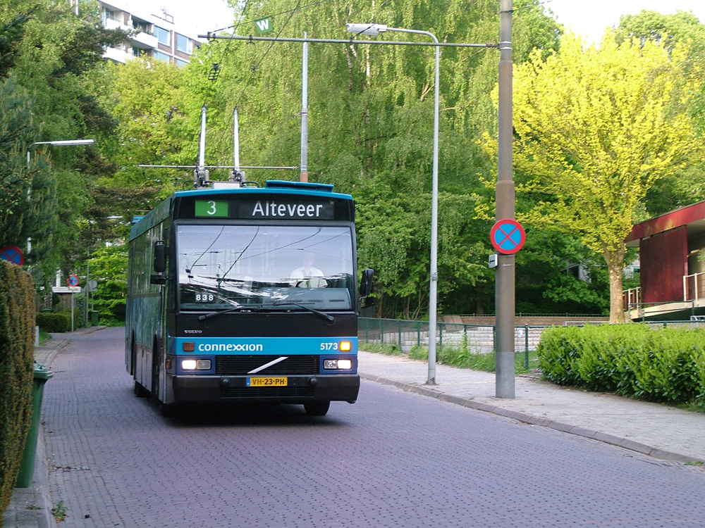 Арнем, Den Oudsten B88 № 5173; Арнем — Старая конфигурация линии на Alteveer