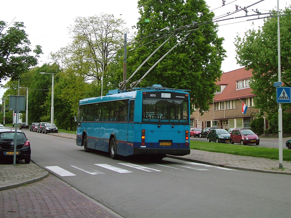 Арнем, Den Oudsten B88 № 5173; Арнем — Старая конфигурация линии на Alteveer