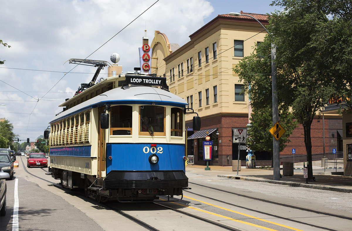 Сент-Луис, Gomaco Replica № 002; Сент-Луис — The Loop Trolley — тестирование вагонов