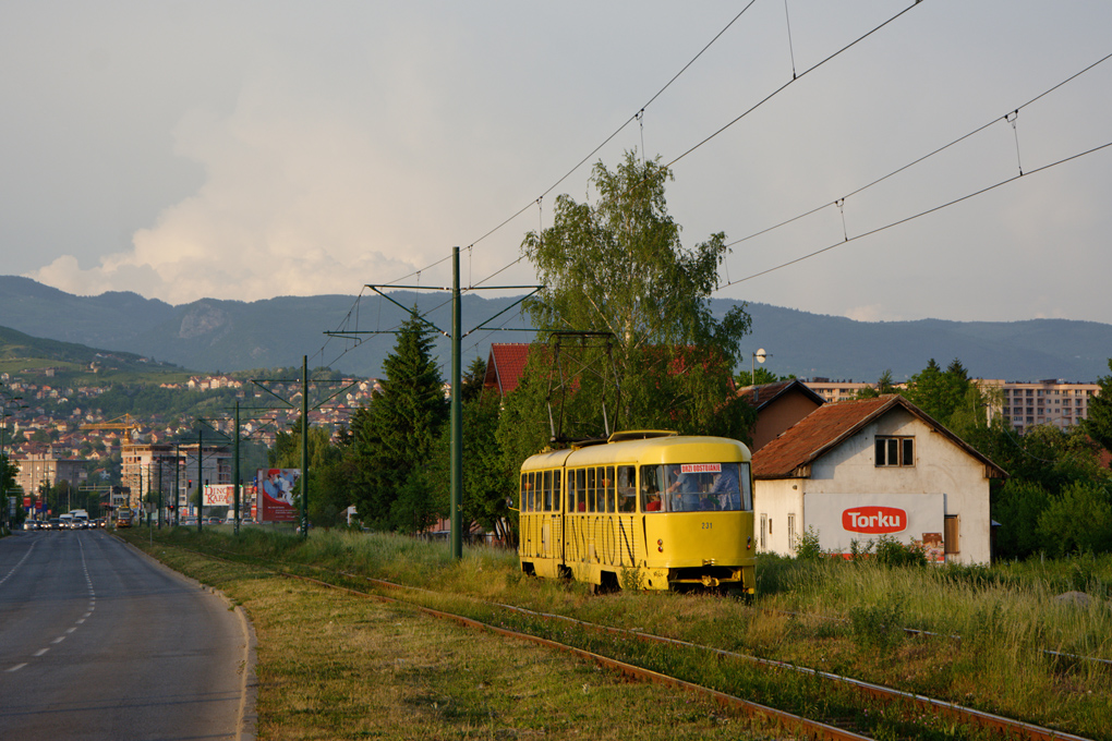 Сараево, Tatra K2YU № 231