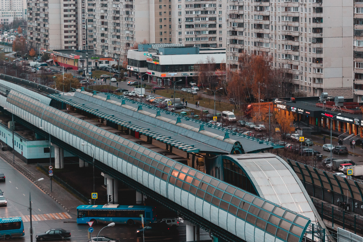 Москва — Метрополитен — [12] Бутовская линия