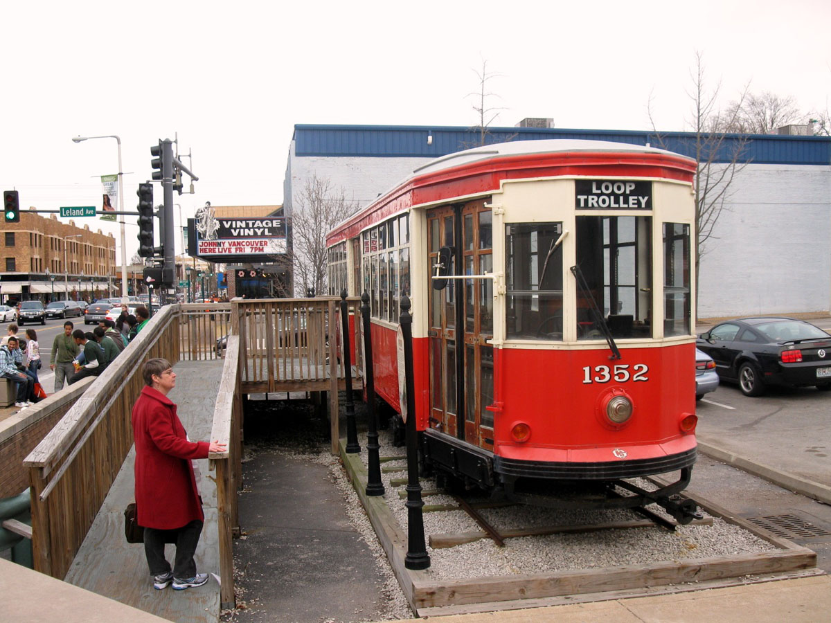 Айда-Гров, OM Peter Witt № 1352; Сент-Луис — The Loop Trolley — поставка вагонов