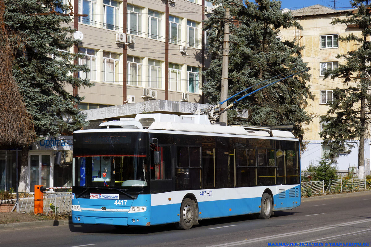 Крымский троллейбус, Богдан Т70115 № 4417