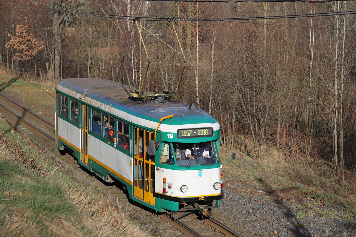 Либерец - Яблонец-над-Нисой, Tatra T2R № 19; Либерец - Яблонец-над-Нисой — Прощание с вагонами Tatra T2R