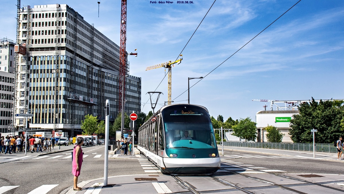 Страсбург, ABB Eurotram № 1018