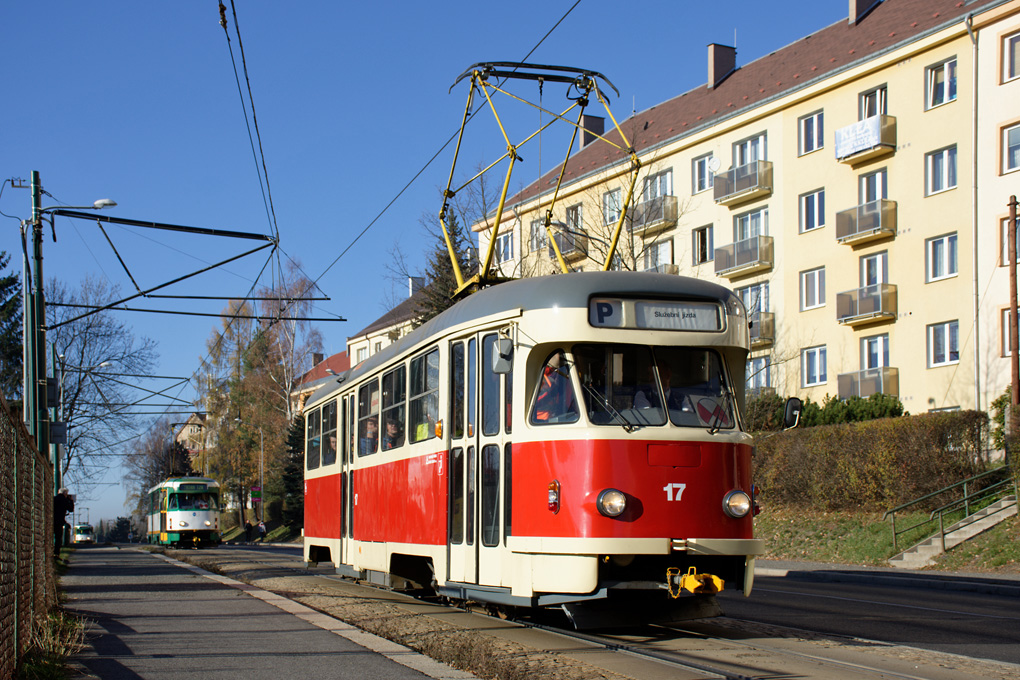 Либерец - Яблонец-над-Нисой, Tatra T2R № 17; Либерец - Яблонец-над-Нисой — Прощание с вагонами Tatra T2R