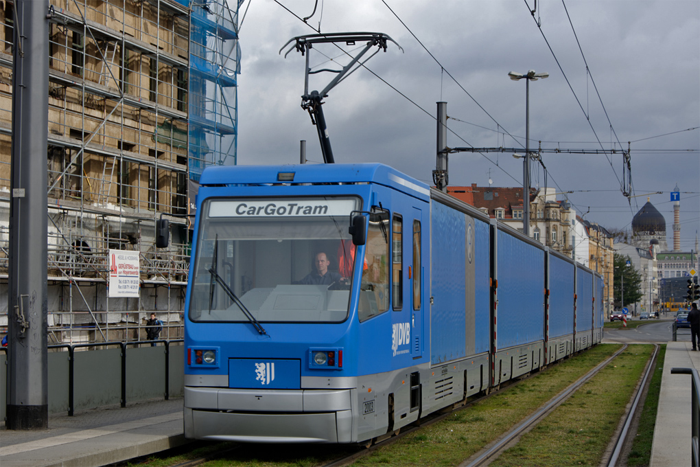 Дрезден, Schalker Eisenhütte CarGoTram № 2003; Дрезден — Грузовой трамвай «CarGoTram» (2001 — 2020)