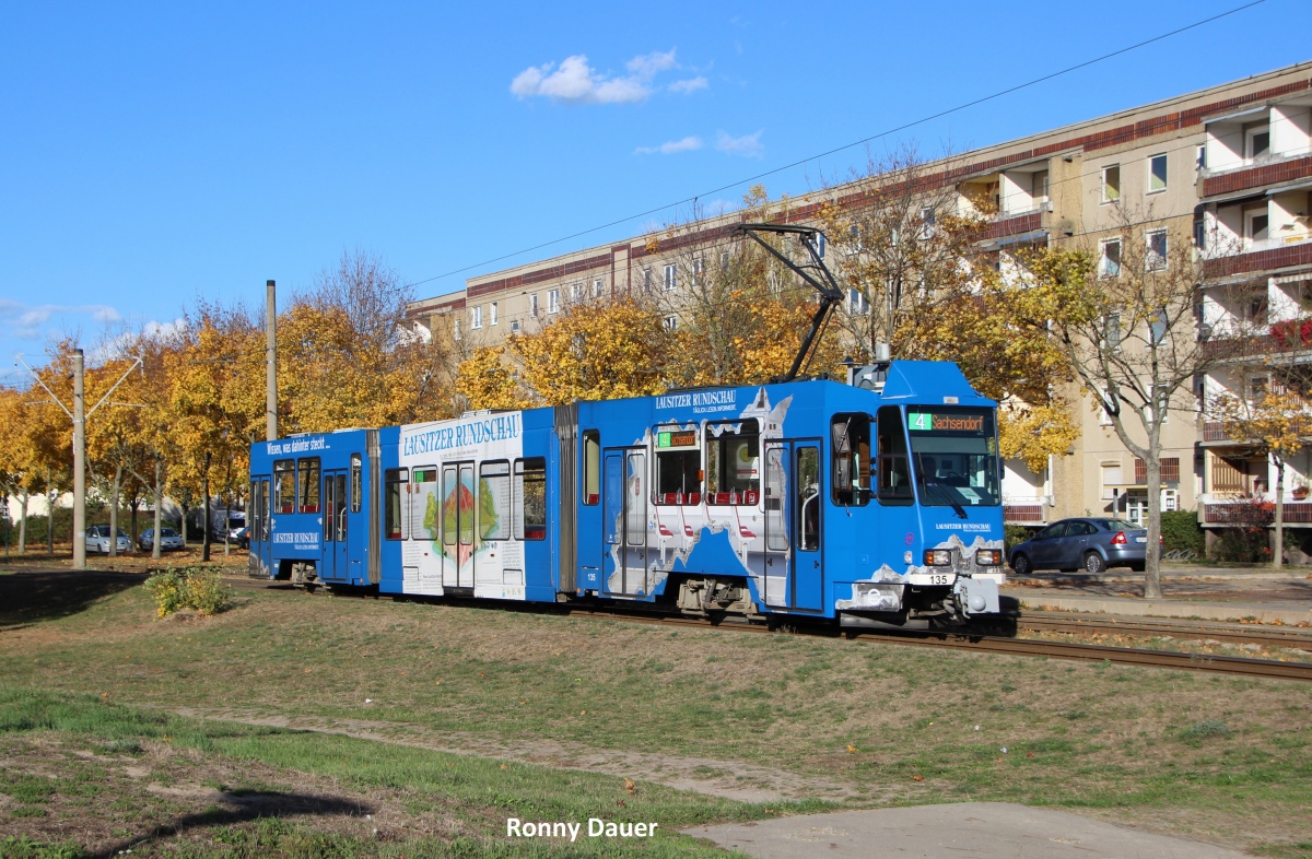 Котбус, Tatra KTNF6 № 135