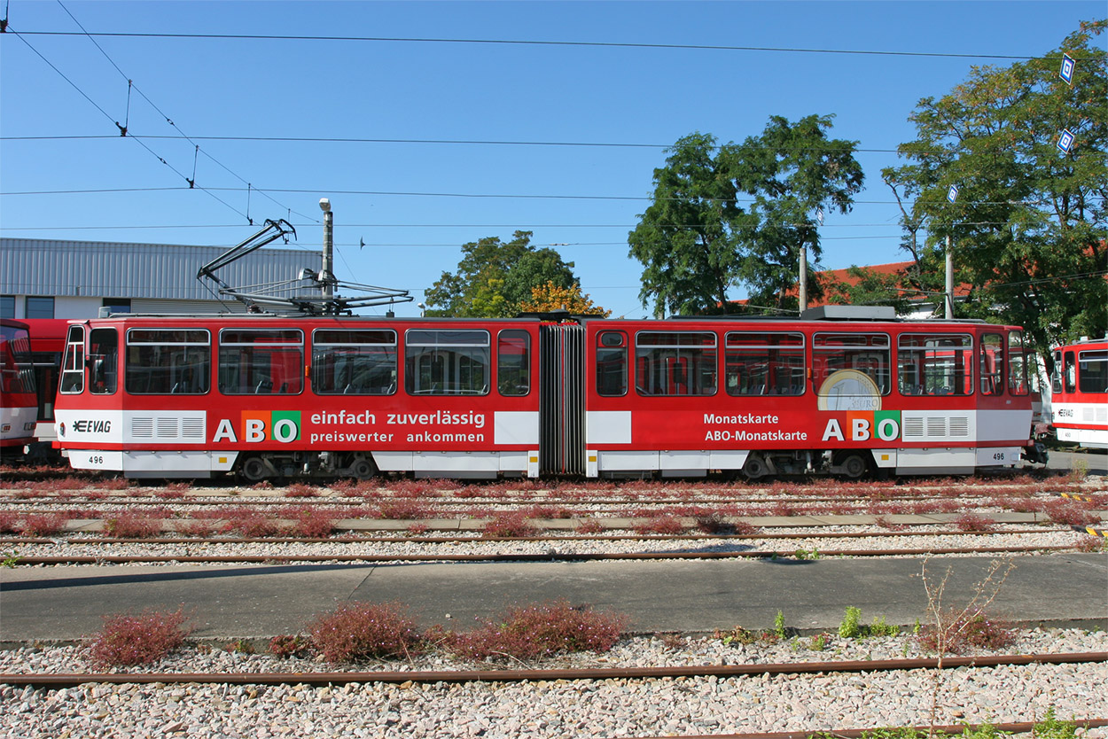 Эрфурт, Tatra KT4D № 496