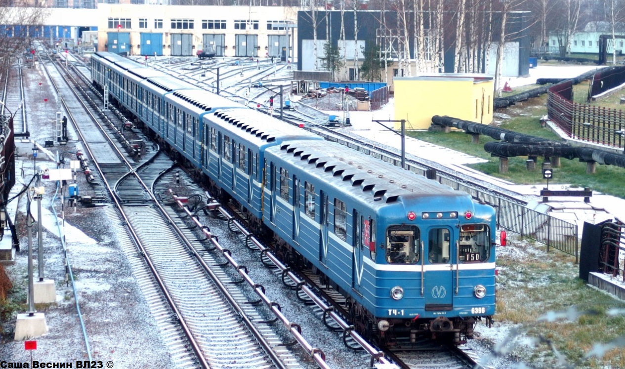 Санкт-Петербург, Ема-502 № 6396; Санкт-Петербург — Метрополитен — Линия 1; Санкт-Петербург — Метрополитен — Подвижной состав — Вагоны Е и модификации