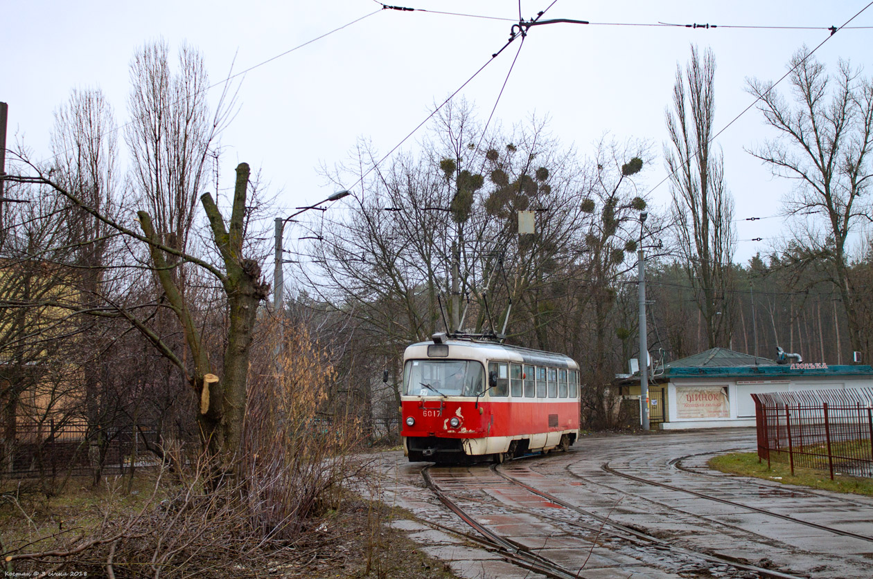 Kyiv, Tatra T3SU № 6017
