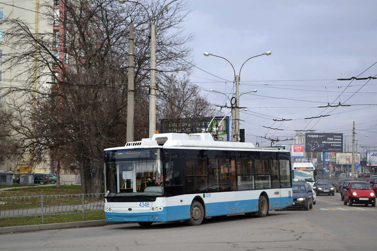 Крымский троллейбус, Богдан Т70110 № 4348