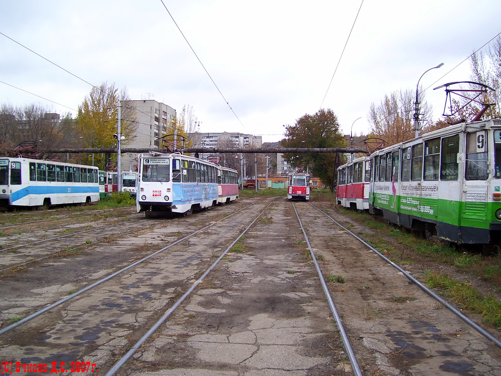 Саратов, 71-605 (КТМ-5М3) № 2219; Саратов — Заводское трамвайное депо