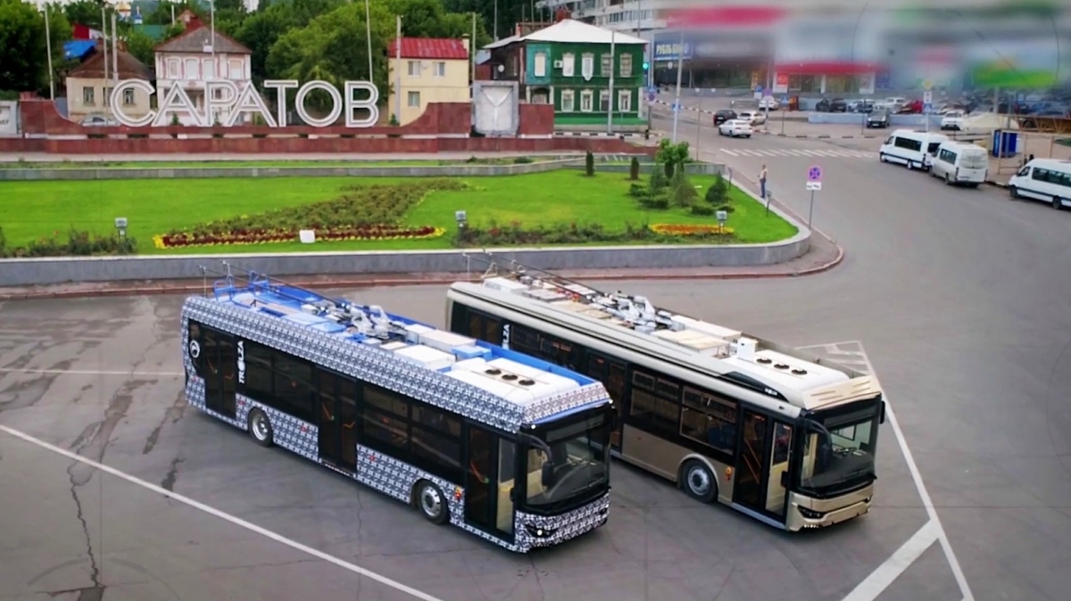 Krasnojarsk, Trolza-5265.02 “Megapolis” № 2019; Rostov Doni ääres, Trolza-5265.08 “Megapolis” № [TROLZA]; Engels — New and experienced trolleybuses ZAO "Trolza"; Saratov — Trolleybus test drives