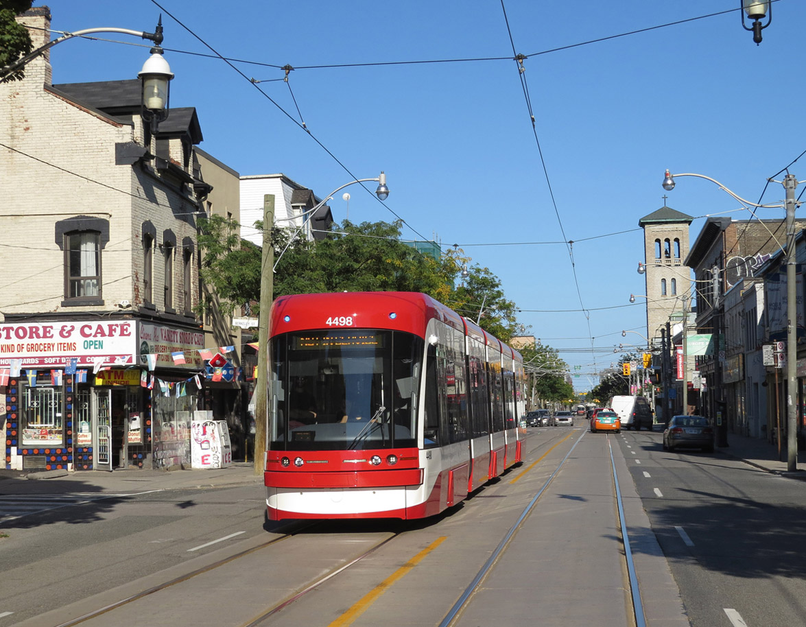 Торонто, Bombardier Flexity Toronto № 4498