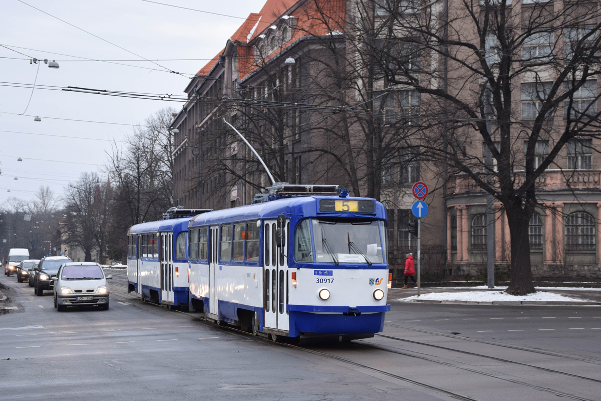 Rīga, Tatra T3A № 30917