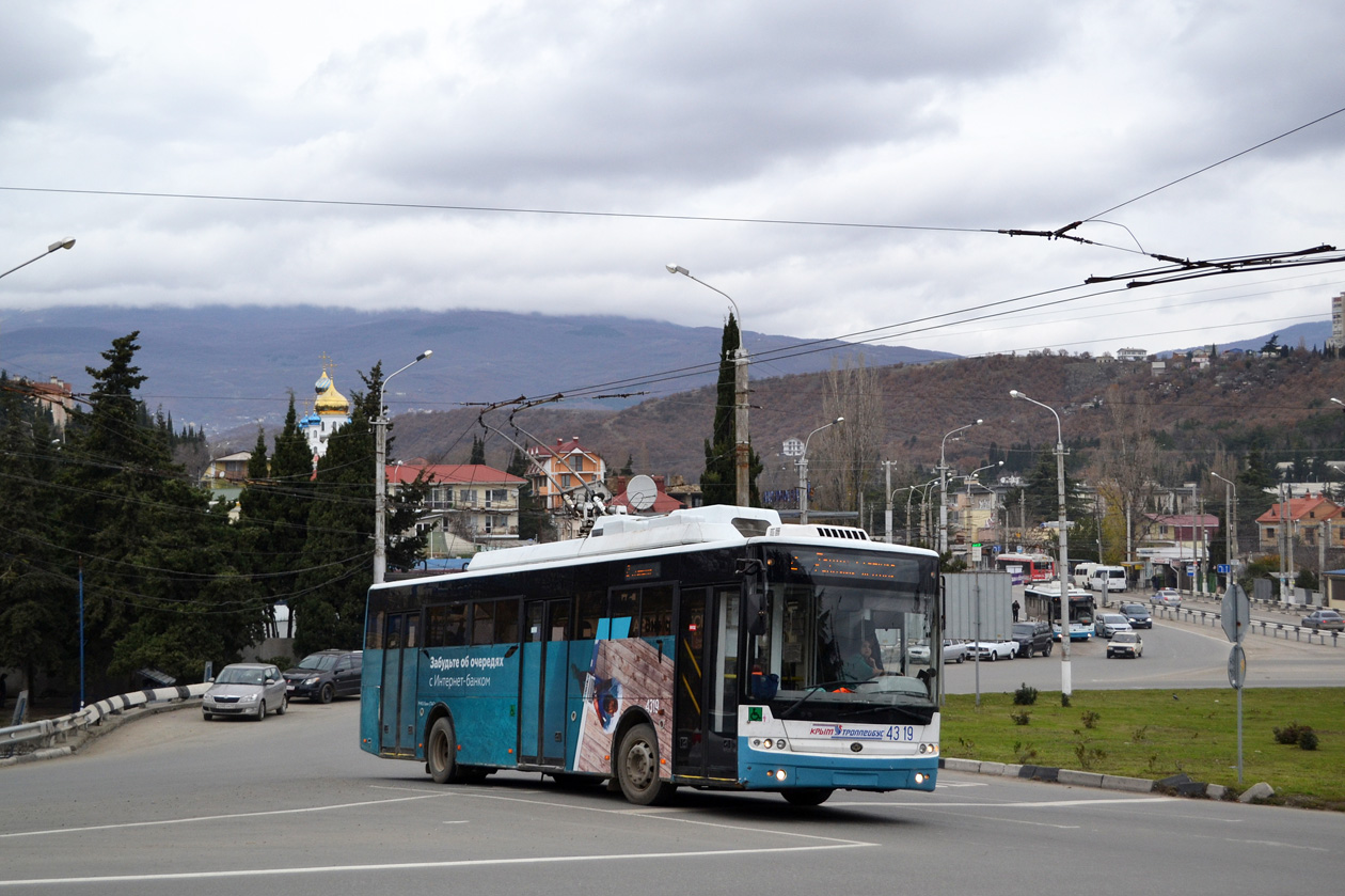 Troleibuzul din Crimeea, Bogdan T70110 nr. 4319