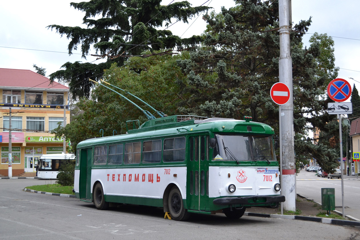 Crimean trolleybus, Škoda 9TrH27 # 7012