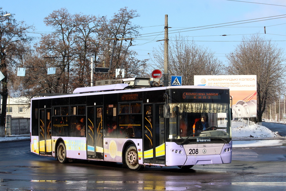 Kremenchuk, LAZ E183A1 č. 208