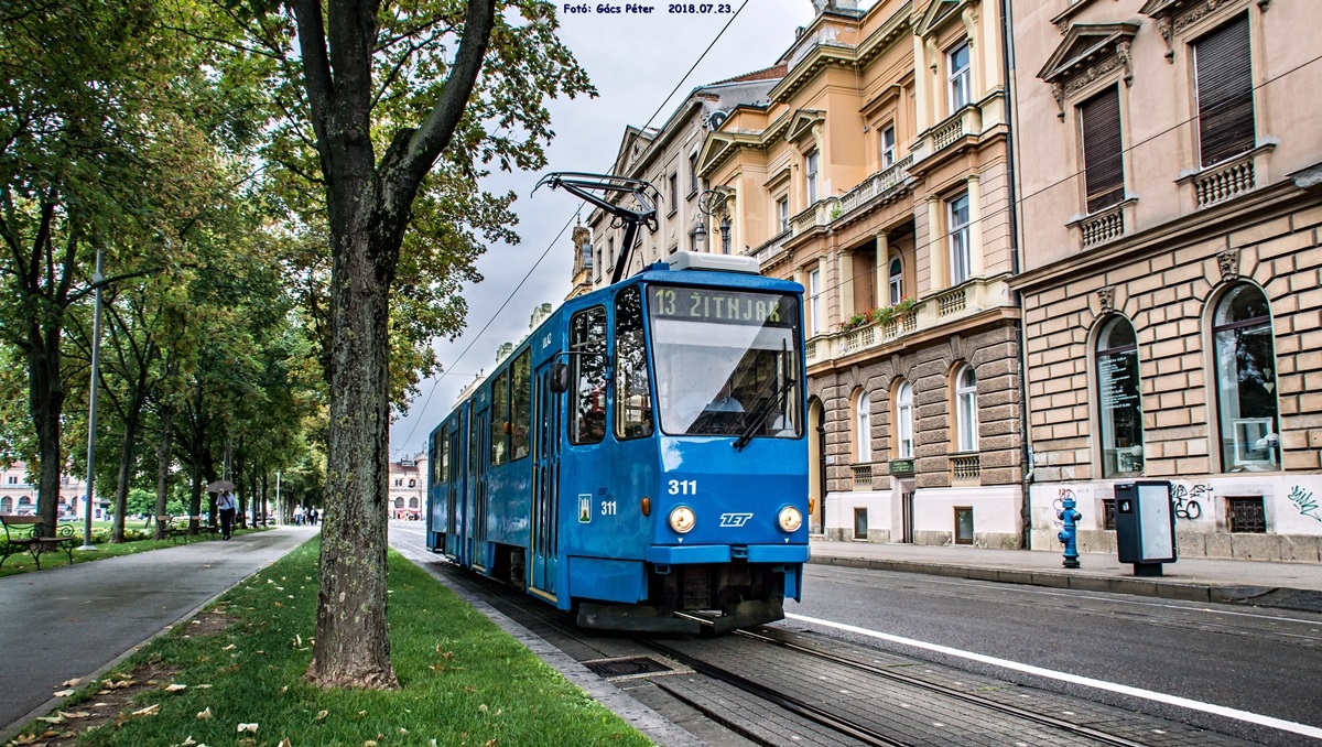 Загреб, Tatra KT4YU № 311