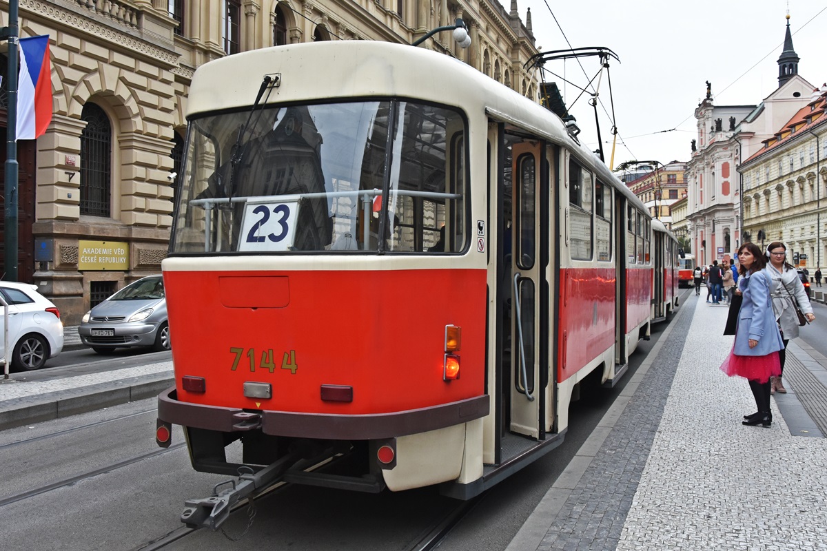 Prague, Tatra T3SUCS N°. 7144