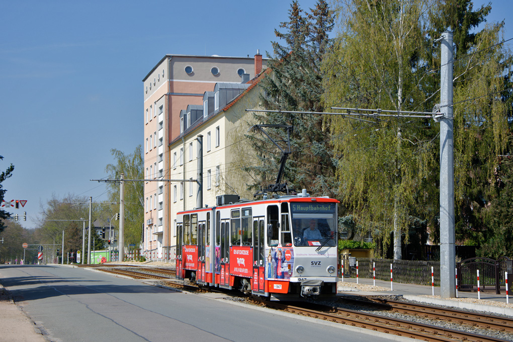 Zwickau, Tatra KT4DMC № 947