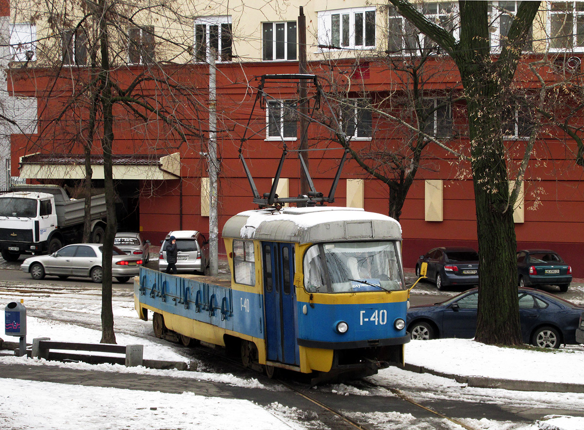 Dnipro, Tatra T3SU (2-door) # Г-40