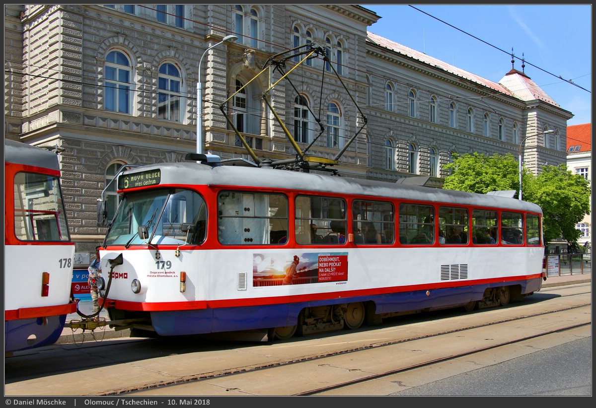 Olomouc, Tatra T3R.P # 179