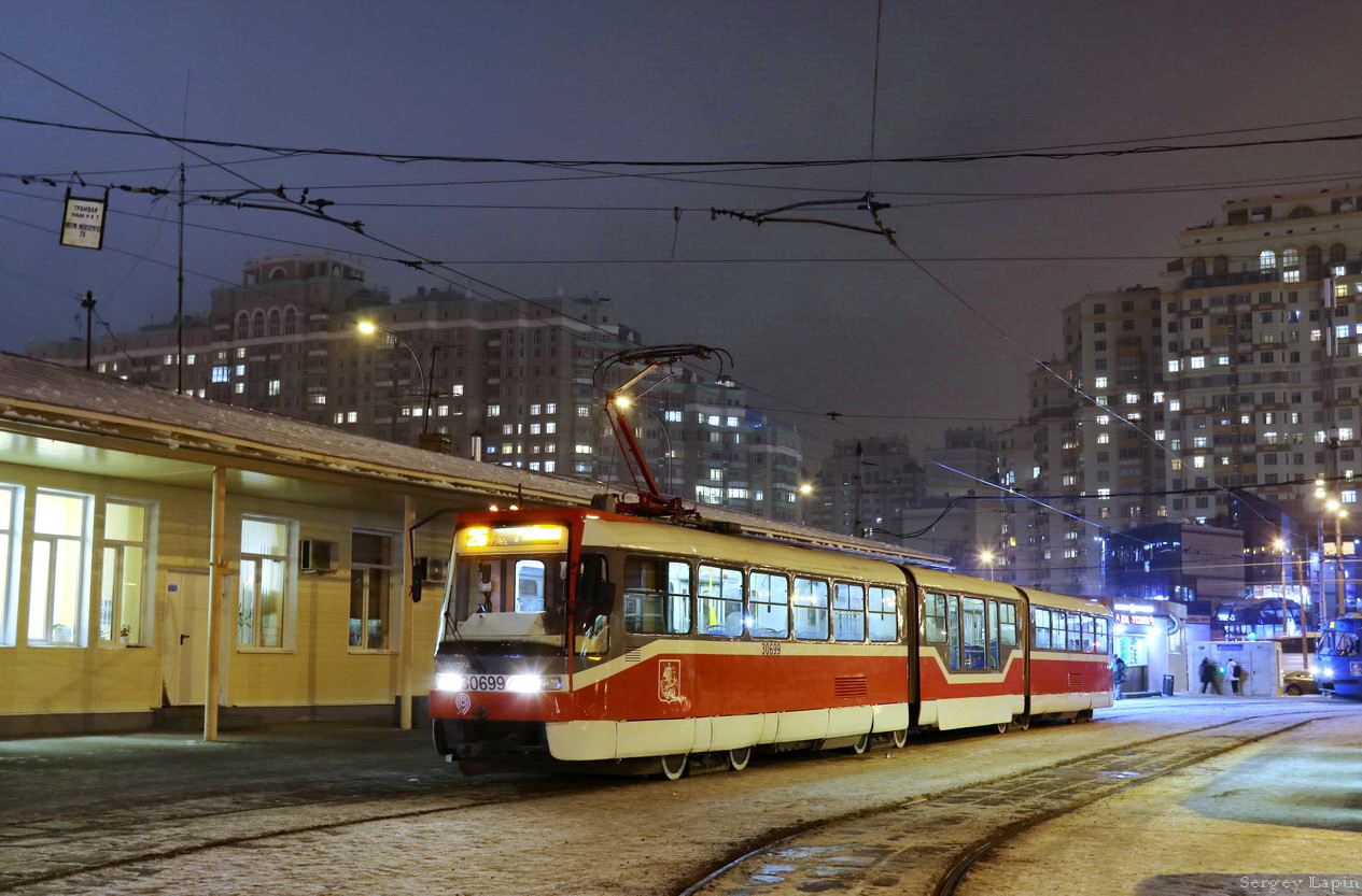 Москва, Tatra KT3R № 30699