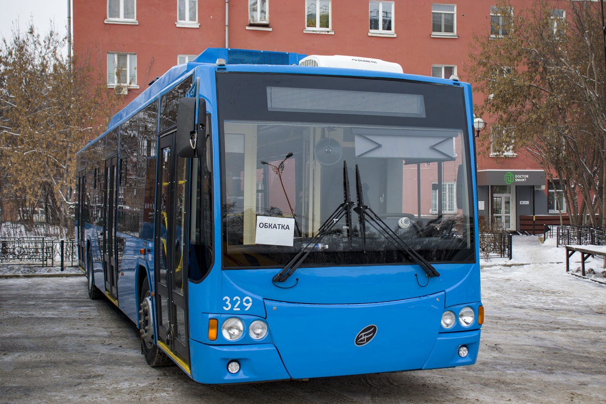 Irkutsk, VMZ-5298.01 “Avangard” Nr 329; Irkutsk — New trolleybuses and trams