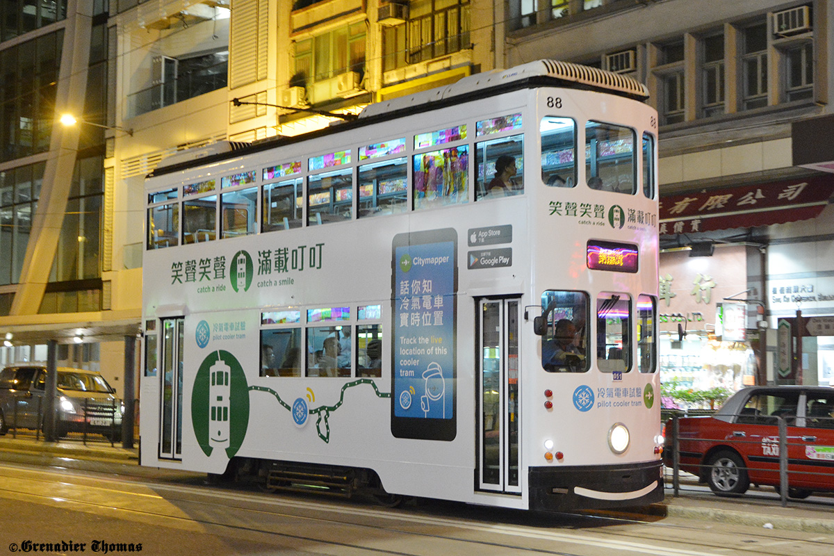 Hong Kong, Hong Kong Tramways VII č. 88