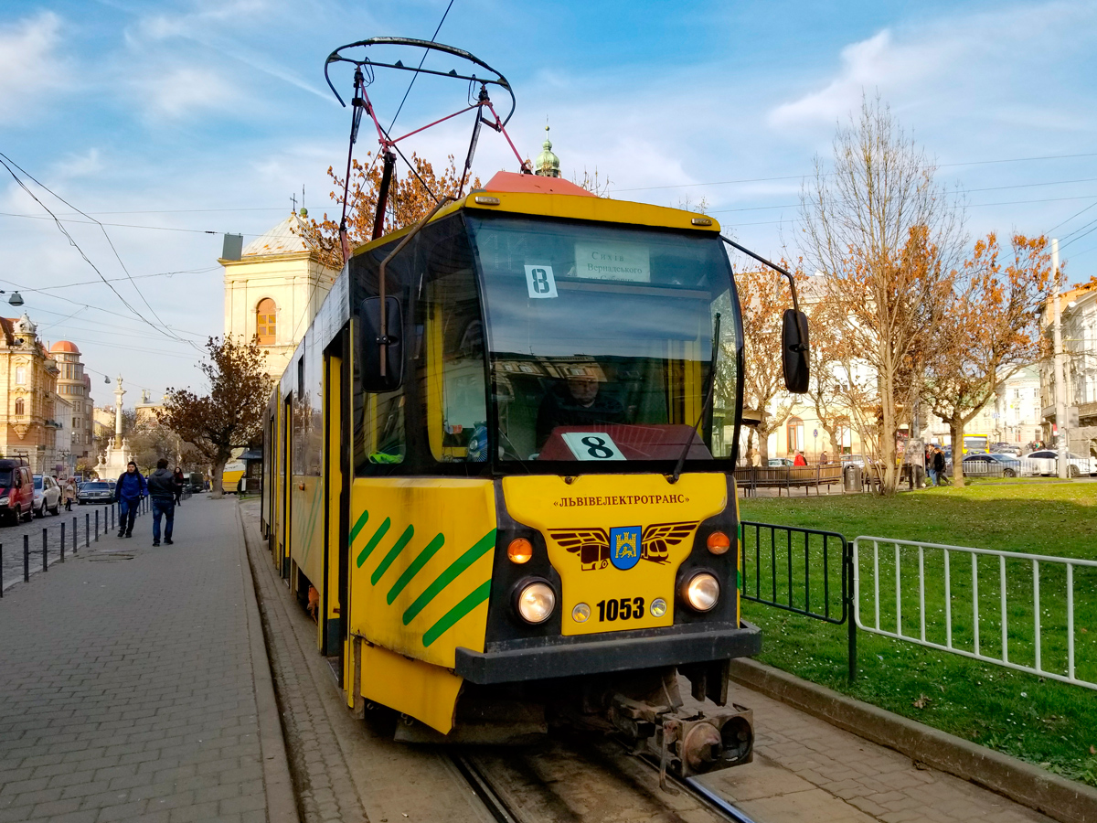 Lviv, Tatra KT4SU № 1053