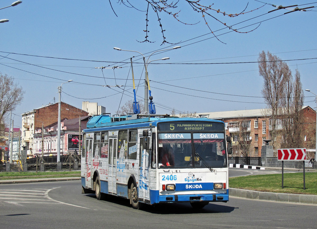 Харьков, Škoda 14Tr18/6M № 2406