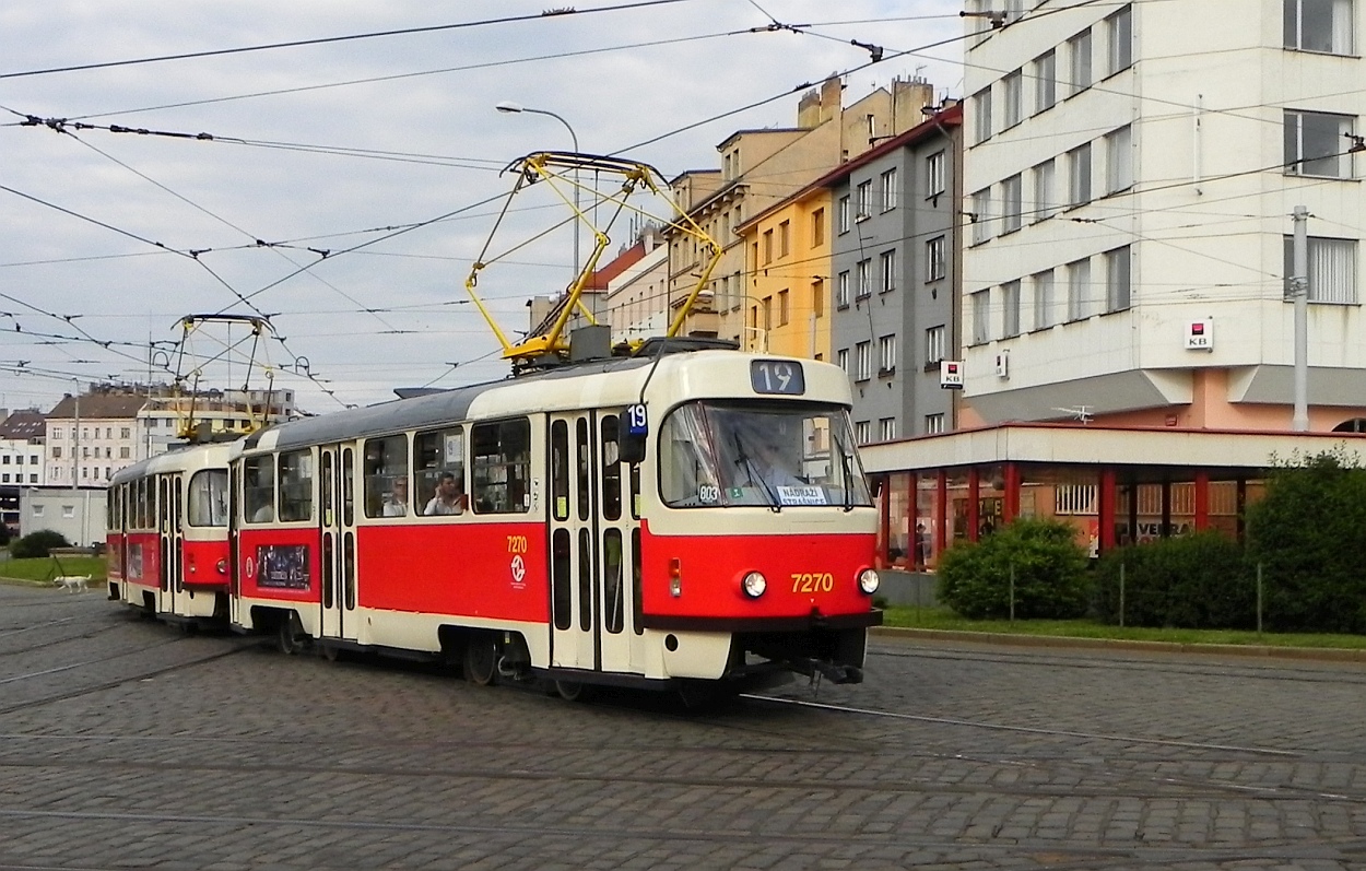 Prague, Tatra T3SUCS N°. 7270