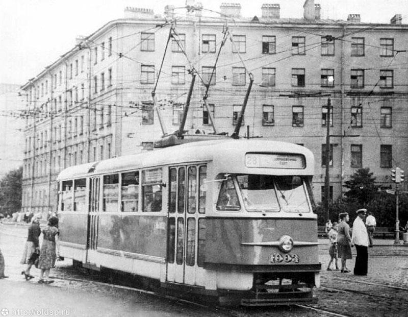 Sankt Petersburg, Tatra T2SU Nr. 1003; Sankt Petersburg — Historic tramway photos