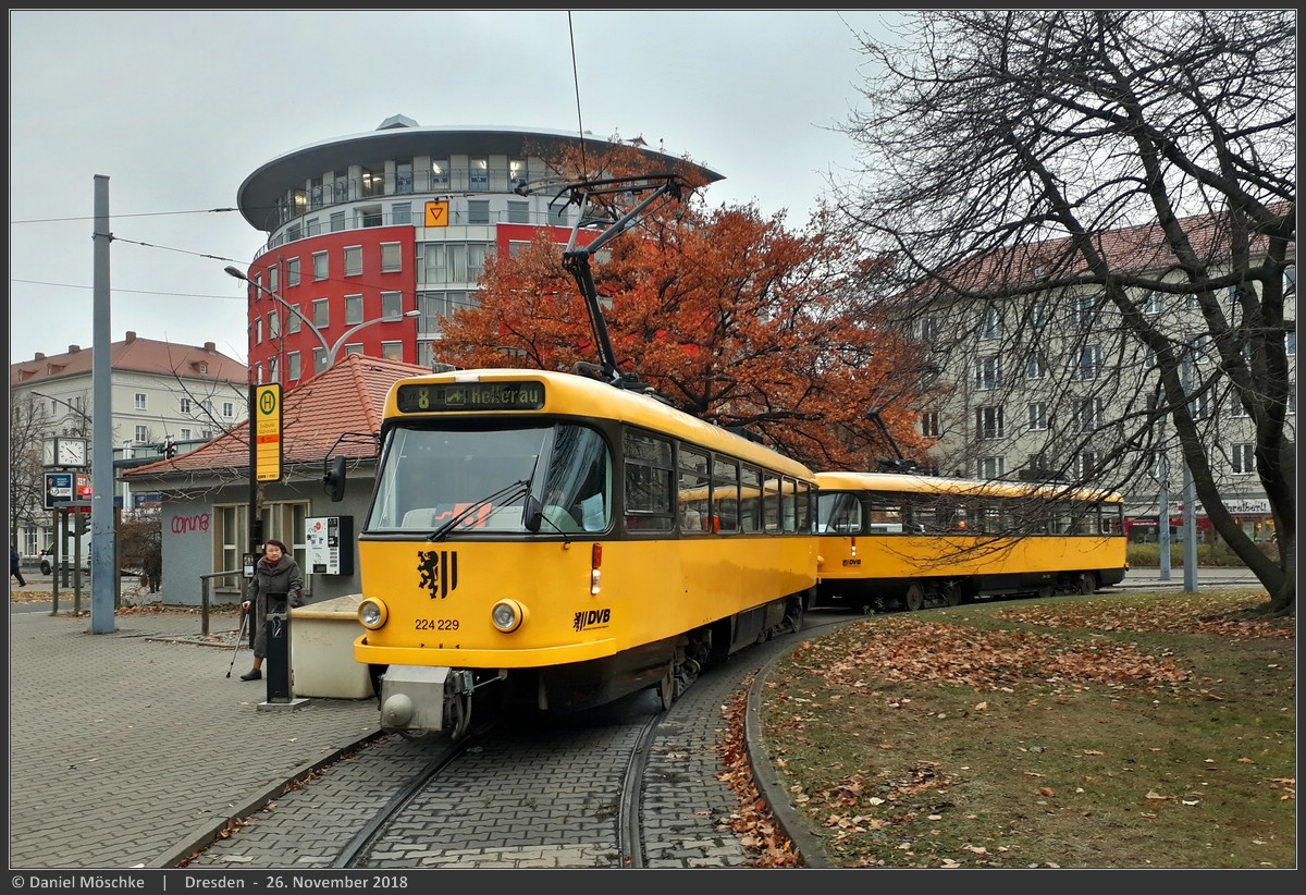 Дрезден, Tatra T4D-MT № 224 229